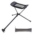 MeterMall Outdoor Folding Chair Footrest Leg Rest Universal Camping Chair Foot Rest For Outdoor Gardening Fishing Beach Hiking. 