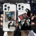 Jizetin for Samsung S20 Plus Back Cover Transparent Ghostface Scream Soft Phone Case. 