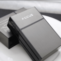 2 In 1 20 Cigarette Case Lighter Case USB Rechargeable Electronic Case Portable Windproof Smoking Accessories Gift for Men | FOCUS Upgraded Version Cigarette case holder 20pcs Cigarette Capacity Cigarette Box Smoking Accessary | Gift for Men. 