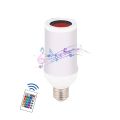 Bluetooth Speaker Bulb Smart LED Bulb RGB Light Bulb with Remote Control Wireless Disco Dimmable Lights Music Bulb. 