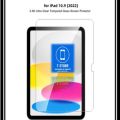 Screen Protector for iPad 10th Generation 2022 A2696 / A2757 / A2777, Tempered Glass Film Guard for 10.9" iPad 10. 