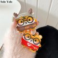 【Solo Yolo】Deadpool 3D Cover for Apple AirPods 1 2 3 3rd Case for AirPods Pro 2 2nd Case Cute Cartoon Earphone Protective Case Accessories. 