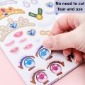 Dress Up Sticker Kids Lovely Angel Elf Girl Quiet Book Princess Style Dolls Change Clothes Scrapbooking Craft Kids Make Up Gift for Girl Educational Toys Handicraft Girls Gift. 