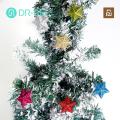Shiny Star Ornaments Sparkling Christmas Star Decorations Festive Reusable Ornaments for Xmas Tree Glittery Party Supplies Gifts. 
