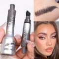Wild Eyebrow Tint Pen Square Angled Brush Velvet Waterproof Eye Brow Pencil Anti-Smudge Long Lasting Hairline Eyebrow Dye Gel. 