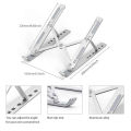 RAMEEZ MUNIR GONDAL Folding Laptop and Tab Stand | Alloy Stainless Steel | Adjustable. 