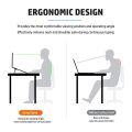 JM JADOON Laptop Stand Clip 2 PCS/1 Pair  Metal Dual Lock Mode Laptop Cooling Pads Stands HP Laptop Stand Dell Stand Mac Stand Laptop Cooling Strong Grip Black Silver. 