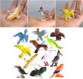 Realistic Bird Toy Set – Rubber Bird Figures for Kids – Educational Animal Models for Learning, Pretend Play & Nature Exploration. 