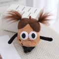 CGGJNUOH Cute Funny Anime Big Mouth Girl Plush KeyChain Sausage Mouth Doll Backpack Plushie Pendant DIY Stuffed Kids Toy Sisters Gift. 