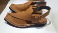 Pure leather light Brown peshawari  Sandals for men. 