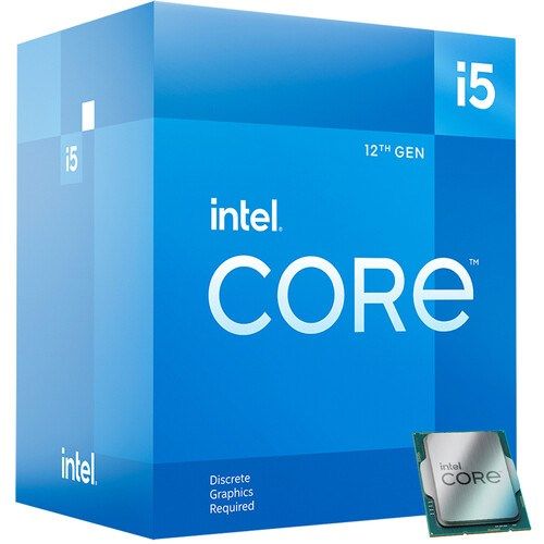 Intel® 12th Generation Core™ i5 12400F 2.50 GHz 18MB Intel Smart Cache - 4.40 Max Turbo Frequency - 6 Cores - 12 Threads