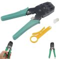 Wire Cutter Oubao Tool RJ45 RJ11 Crimper Network LAN Cable Crimper And Wire Cutter Network Cable Cutter. 
