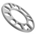 2pcs Universal car Aluminum 3mm 5mm 8-10mm Wheel Spacer Shims Plate 4 5 STUD For 4x100 4x114.3 5x100 5x108 5x114.3 5x120. 