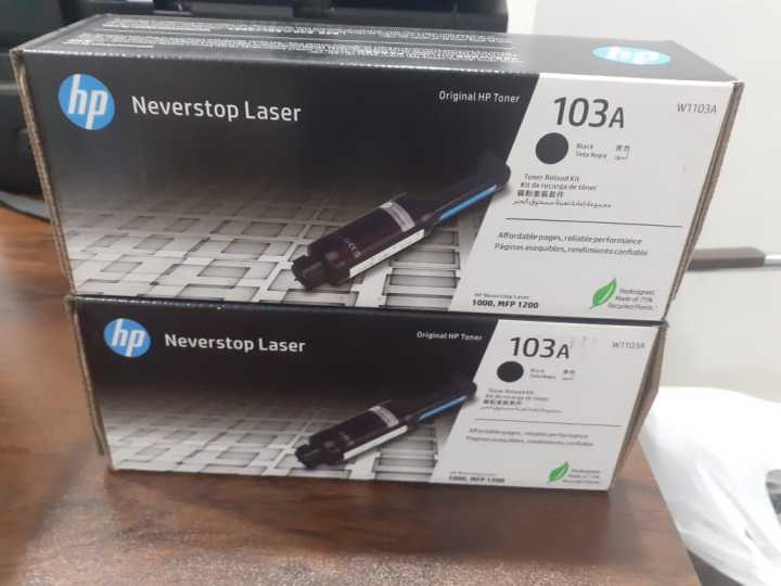 HP 103A Black Original Never Stop Laser Toner Reload Kit (W1103A)