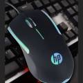 HP M160 Wired Mouse High Performance Optical Gaming Mouse With Rainbow LED with Lightweight portable mouse ,Budget-friendly USB mouse, Affordable ergonomic mouse, Programmable mouse ,High DPI mouse, Ambidextrous mouse. 