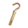 2Pcs High Quality Hook with Rawl Bolt - Hook for Ceiling Cradle Fan, Laundry Rope, Screw Fastener Tough Metal Wall Anchor Nut Bolt - Wall Anchor Screw Fasteners Nut Bolt - Fastening Rope Hook Anchor Ceiling Wall Metal Screw Fastener with Nut Bolt. 