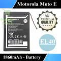 Motorola Moto E Battery EL40 Replacement Premium Quality 1860mAh For Motorola Moto E. 