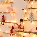 DIY Wooden Christmas Tree Wooden Wall Hang Christmas Tree Year Decoration for Home Ornaments. 