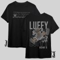 Monkey D. Luffy TShirt Gear 5 Evolution For Anime Cartoon Fans Boys And Girls Dual Printed Tee. 