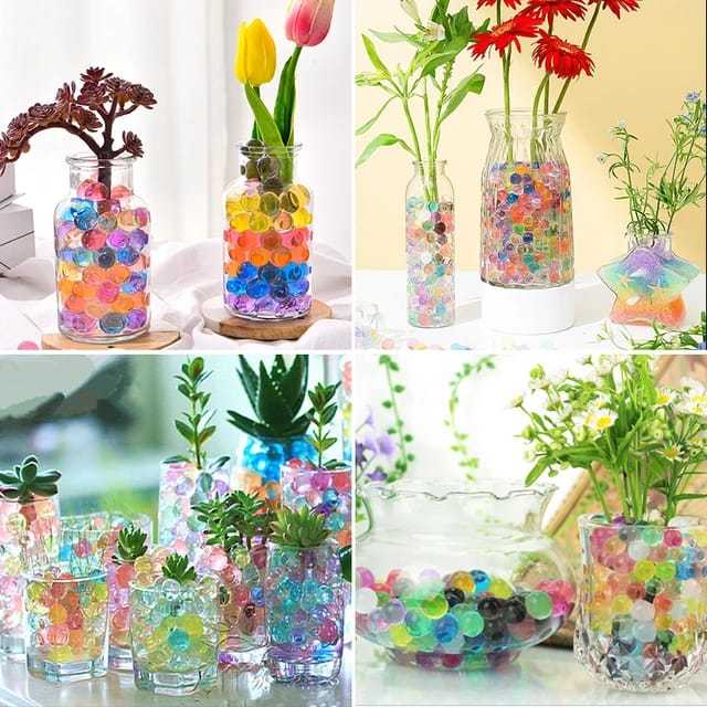 1000+ Packet Imported Colored Orbeez Soft Crystal Water Balls Magic Also Use In Decoration Table Plants Playing And Many More