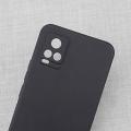 VIVO V20 Black Soft Silicon TPU Back Cover Case. 