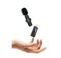 K35 single Collar Wireless Microphone Clip On Lavalier Mic with 3.5mm. 