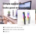 Smart RGB Light Bar RGBIC LED Table Light Music Sync Ambient Lighting Work with Alexa for Gaming TV Backlight PC Monitor Desk. 