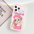 Linemond phone case for Cartoon 3D barbie girl Design case for VIVO Y7S Y81 Y85 Y85A Y91 Y91C Y91I Y93 Y95 Y9S Z1i Z1X Z3X Z5I Cover. 