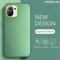 NORVIK Phone Case For Xiaomi Mi 11 Lite/11 Lite 5G/11 Lite 5G NE Metallic Aurora Skin Casing Luxury Colorful Silicone Shockproof Full Cover Protection Anti-fingerprint Back Cover CY01. 