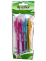 FlexOffice Passion Retractable Smooth Ink Pen - Multicolored. 