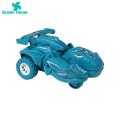Green Home Transformation Car Dinosaur Vehicle Toy Dinosaur Transformer Truck Inertia Model Toy. 