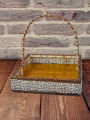 Beautiful Wooden Basket Fruit, Wedding And Multipurpose. 