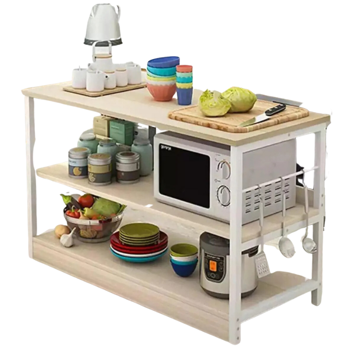 Haq Furniture Dainty Storage Rack 3 Tier / kitchen organizer table
