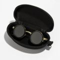 Men'S Adjustable HD Anti-Glare Sunglasses - High-Quality Protection, Round Frame, 3-in-1 Anti-UV, Anti-Glare, Anti-Exposure, Professional & Casual Use, Stylish Eyewear, Durable Eyewear. 