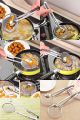 Multi-functional Filter Spoon With Clip Food Kitchen Oil-Frying Salad BBQ Filter Kitchen Gadgets Accessories Colanders. 