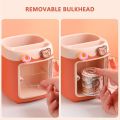 【Funny Bunny Toy Store】Multifunctional Kawaii Pen Holder Brush Pot Pencil Case Desktop Children Student Stationery Storage. 