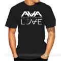 Angels & Airwaves Love AVA Mens Black Tops Tee T-Shirt Full-figured. 