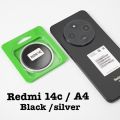 Camera Lens Protector for Redmi 14C Camera metal rings – Ultra Clear, Scratch-Resistant Tempered Glass Cover. 