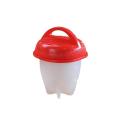 1PCS Silicone Egglettes Egg Cooker Hard Boiled Eggs Without The Shell Egg Cup. 