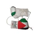 Palestine Flag Mini Boxing Gloves – Car Hanger Rear View Mirror – Decoration for Home Office or Souvenir Display. 