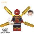 Avengers Endgame Lego Minifigures Super Heroes Pepper Spider Man Stan Lee Building Blocks Toys for Children WM6061. 