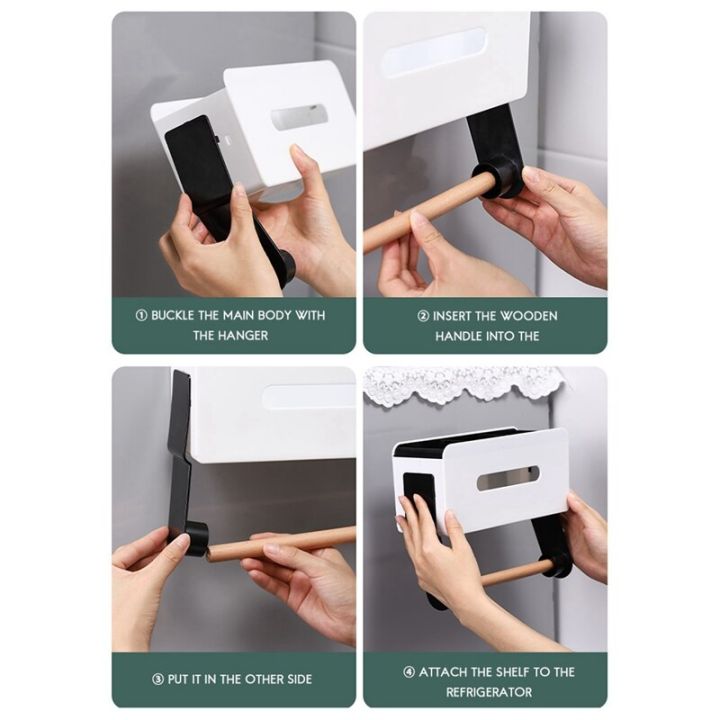 Tissue%20Dispenser,%20Paper%20Towel%20Holder%20Organizer%20(Magnetic%20Stick%20Behind)%20to%20Mount,%20Hang%20or%20Stick%20on%20Refrigerator%20&%20Microwave%20Side%20-%20Image%208
