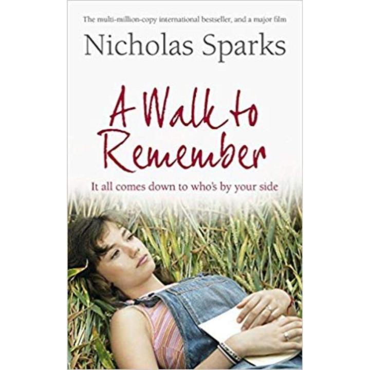 A Walk to Remember Novel by Nicholas Sparks