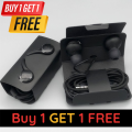 (Buy 1 Get 1 Free) AKG S10 Handsfree High Bass With Good Sound Quality. 