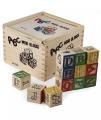ABC & 123 Wood Blocks WOODEN ABC BUILDING BLOCKS 48 PCS (Large). 