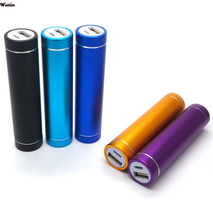 1pc DIY Powerbank Case power bank shell Portable USB Mobile Power Bank Charger Box 18650 Battery Case