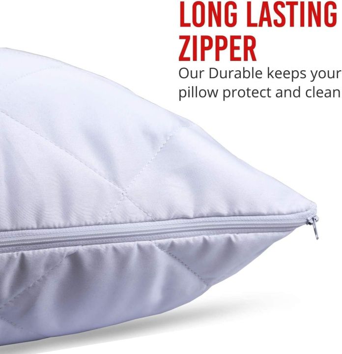 Pillow%20Protectors%202%20&%204%20Pieces%20Pack%20Quilted%20Zipped%20-%20Ultra%20Luxe%20Zipped%20Pillow%20Protectors,%20Quilted%20Pillow%20Protectors,%20Pillow%20Covers%20Soft%20&%20Breathable%20Microfiber%20Pillowcase%20Protectors,%20Hypoallergenic%2019%20x%2029%20Inches%20-%20White%20-%20Image%204