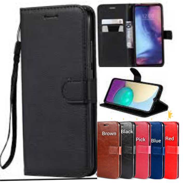 Samsung A04 Synthetic Leather Flip Cover Case leather book cover with Wallet
