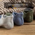 All-match Thin Shallow Solid Color Cotton Comfortable Hosiery Boat Socks Low-top Socks Men's Socks. 