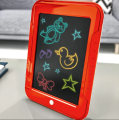 Luminous drawing board color box with color pencil children DIY Graffiti painting color writing board drawing board toys, Magic Sketch Drawing Pad Light Up LED Glow Board Draw (Multi-Color). 
